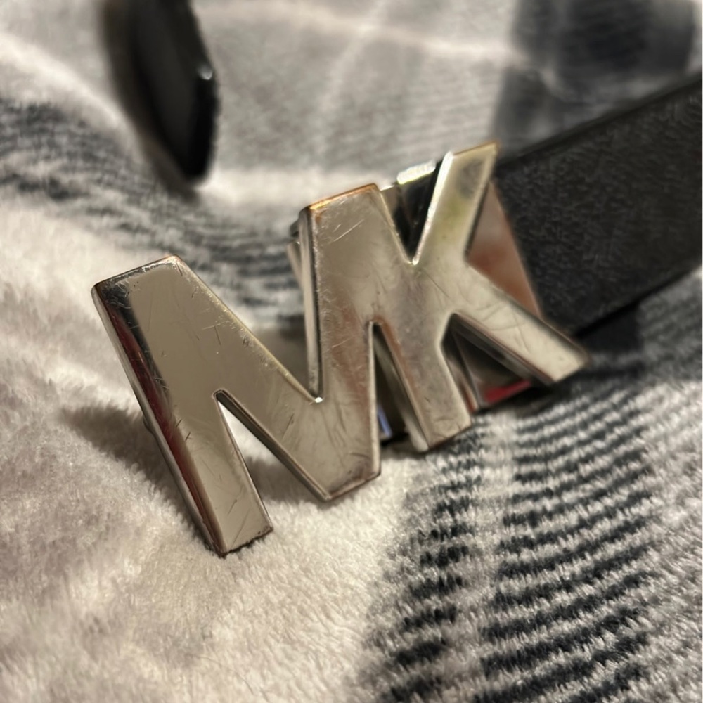 Authentic Michael kors leather designer belt